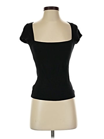 Reformation Jeans Short Sleeve Turtleneck (view 1)