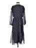 Madewell 100% Polyester Stars Blue Casual Dress Size S - photo 2