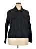 Mossimo Black 3/4 Sleeve Button-Down Shirt Size 22 - photo 1