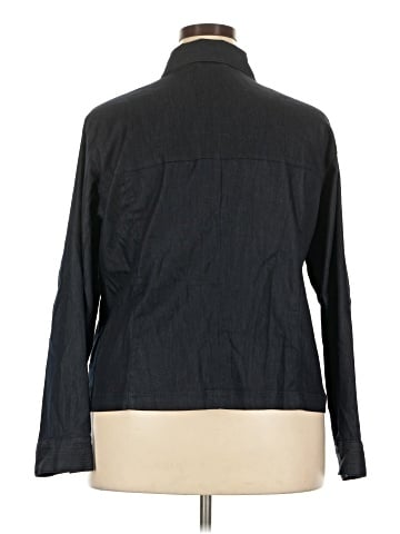Mossimo 3/4 Sleeve Button-Down Shirt (view 2)