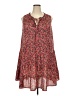 Max Studio Paisley Red Casual Dress Size 2X - photo 1