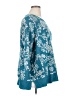 Croft & Barrow Floral Teal Pullover Sweater Size 1X - photo 4