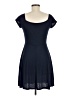Rolla Coster Solid Blue Casual Dress Size M - photo 2