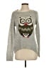 Rewind 100% Acrylic Graphic Gray Pullover Sweater Size S - photo 1