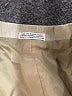 Calvin Klein 100% Polyester Ivory Tan Blazer Size 10 - photo 3