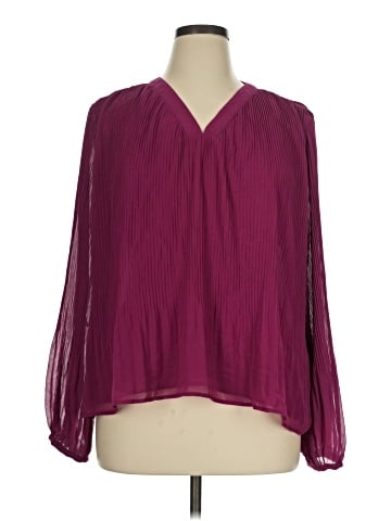 Calvin Klein Long Sleeve Blouse (view 1)