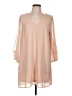 Lulus 100% Polyester Tan 3/4 Sleeve Blouse Size L - photo 1