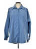 Zara Blue Long Sleeve Button-Down Shirt Size L - photo 1