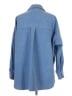 Zara Blue Long Sleeve Button-Down Shirt Size L - photo 2