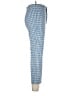 Zara Checkered-gingham Blue Casual Pants Size L - photo 4