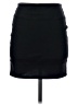Leith Solid Black Casual Skirt Size S - photo 2