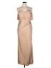 Bari Jay 100% Polyester Solid Tan Cocktail Dress Size XL - photo 1
