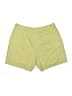 Natural Reflections 100% Cotton Solid Green Shorts Size 6 - photo 2