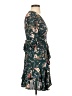 Mi ami 100% Polyester Floral Teal Cocktail Dress Size S - photo 4
