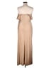 Bari Jay 100% Polyester Solid Tan Cocktail Dress Size XL - photo 2