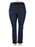 Gloria Vanderbilt Solid Blue Jeggings Size 22 - photo 2