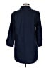 Chico's Blue 3/4 Sleeve Button-Down Shirt Size M - photo 2