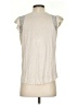 Tiny 100% Rayon Ivory Sleeveless Blouse Size S - photo 2