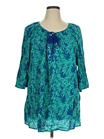 Catherines Short Sleeve Blouse (view 1)