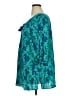 Catherines 100% Cotton Teal Short Sleeve Blouse Size 1X - photo 5