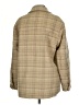 Vince. Plaid Tan Wool Coat Size S - photo 2