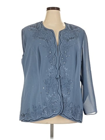 R&M Richards 3/4 Sleeve Blouse (view 1)