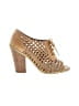 Hinge 100% Leather Tan Heels Size 9 1/2 - photo 1