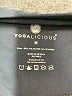 Yogalicious Solid Black Gray Active Pants Size M - photo 7