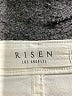 Risen Solid Ivory Jeans Size 9 - photo 7