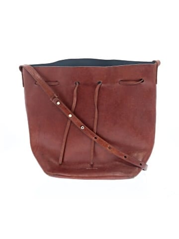 Mansur Gavriel Leather Bucket Bag (view 1)