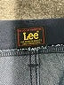 Lee Chevron-herringbone Black Cargo Shorts Size 8 - photo 3