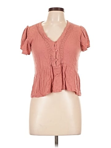 Eyeshadow Short Sleeve Blouse (view 1)