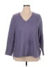 J.Jill Purple Pullover Sweater Size XL - photo 1