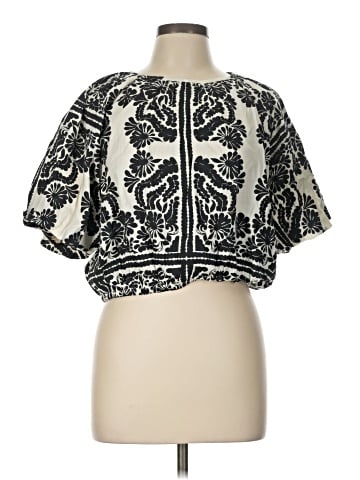 Catherine Malandrino Short Sleeve Blouse (view 1)