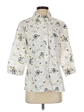 Russ Berens 3/4 Sleeve Button-Down Shirt (view 1)