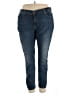 Silver Jeans Co. Solid Blue Jeans Size 22 - photo 1