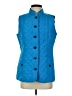 J.Jill 100% Polyester Blue Vest Size S - photo 1