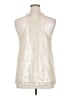 Halara Ivory Tan Sleeveless Blouse Size XL - photo 2