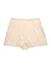 Express Solid Ivory Shorts Size 8 - photo 1