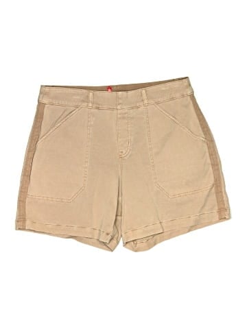 SPANX Khaki Shorts (view 1)