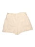 Express Solid Ivory Shorts Size 8 - photo 2