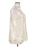 Halara Ivory Tan Sleeveless Blouse Size XL - photo 4