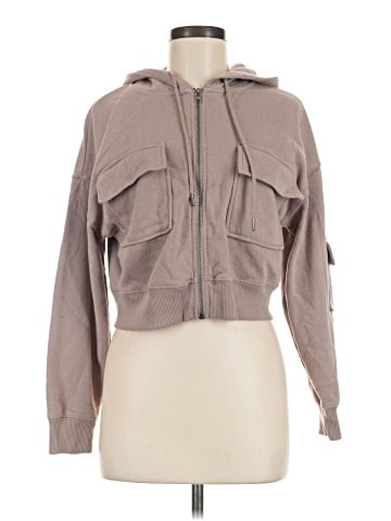 Hippie Rose Zip Up Hoodie (view 1)