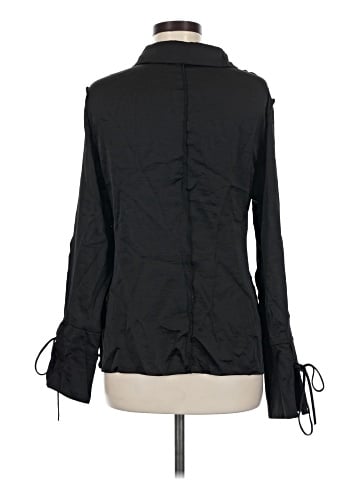 Topshop Long Sleeve Blouse (view 2)