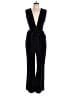 Halston Heritage 100% Polyester Black Jumpsuit Size 10 - photo 1