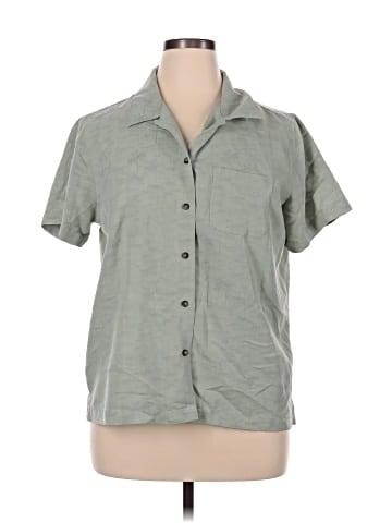 Bill Blass Short Sleeve Button-Down Shirt (view 1)