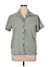 Bill Blass Gray Short Sleeve Button-Down Shirt Size XL - photo 1