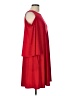 Nina Leonard Solid Red Casual Dress Size L - photo 4