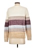 Fate Color Block Ivory Pullover Sweater Size S - photo 2