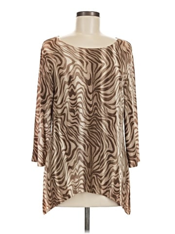 Travelers by Chico's 3/4 Sleeve Blouse (view 1)
